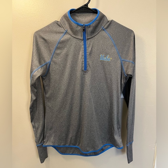 NCAA Tops - UCLA Half-Zip Crewneck